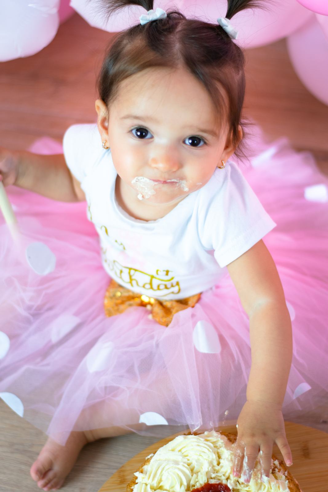 Mia’s first birthday cake smash — frame 14